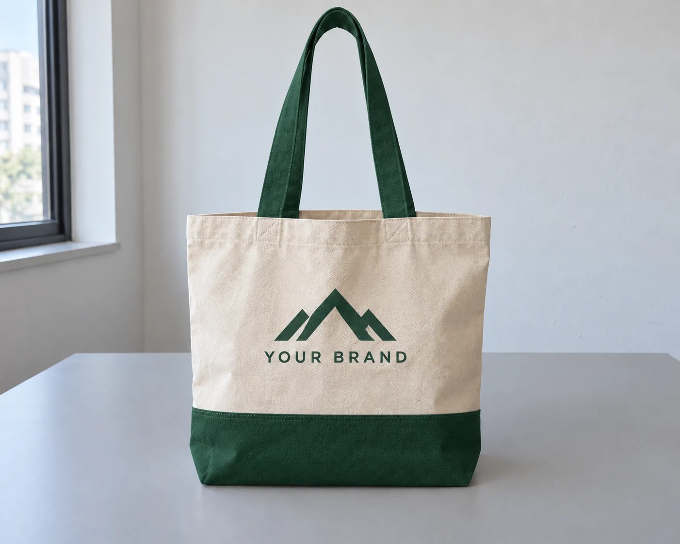 Canvas tote design option: Color & Style