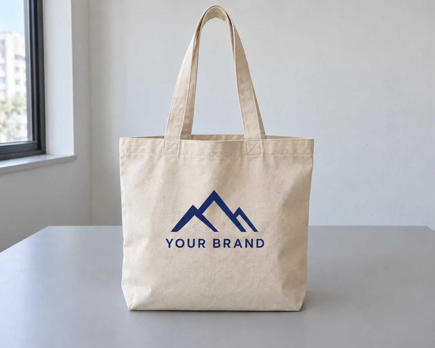 Canvas tote design option: Add Logo